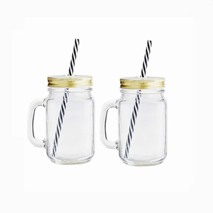 Trung Quốc Nhà sản xuất nắp tre <span class=keywords><strong>Mason</strong></span> <span class=keywords><strong>Jar</strong></span> <span class=keywords><strong>Set</strong></span> với ánh sáng màu xanh lọ, 450ml công suất và xử lý - Product Image 6