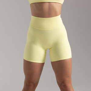 <span class=keywords><strong>Pantaloncini</strong></span> Sportivi da Donna Personalizzati a Vita Alta, Asciugatura Rapida, Traspiranti, Essenziali per Allenamento, Palestra, Corsa, Fitness e Yoga - Product Image 2