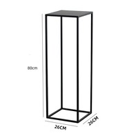 Vente en gros Tables métal noir porte-fleurs