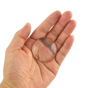 Protection murale transparente autocollante pour poignée de porte, amortisseur de choc en caoutchouc souple de qualité supérieure, silencieux - Product Image 1