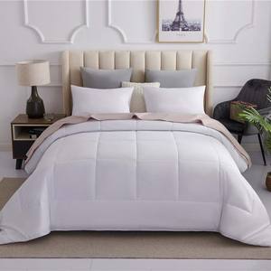 Parure de lit ensemble de draps de lit blanc de luxe en coton matelassé personnalisé doux ensemble de <span class=keywords><strong>literie</strong></span> en polyester pour hôtel et maison - Product Image 3