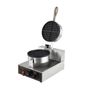 <b>Waffle</b> <b>Maker</b> Single Head 1500-2000W Dual Zone Heating Commercial Use Food Preparation - Product Image 3