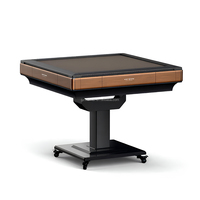 Nueva Mesa de Mahjong Automática para Cuatro Jugadores, Mesa de Mahjong Eléctrica Plegable de Baja Frecuencia para el Hogar, Mesa de Comedor de Doble Uso