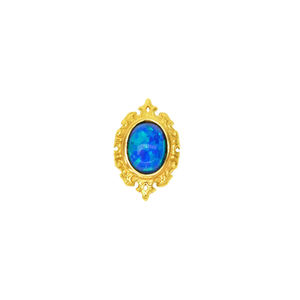 Boucles d'oreilles clous en or massif jaune et blanc 14k 18k, motif croix de feu, sans filetage, pour cartilage, piercing - Product Image 6