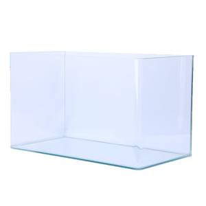 Acquario Rettangolare in Vetro Curvato a Caldo <span class=keywords><strong>per</strong></span> Paesaggio Domestico, Piccola Vasca <span class=keywords><strong>per</strong></span> <span class=keywords><strong>Tartarughe</strong></span>, Piante Acquatiche e Pesci Rossi - Product Image 1