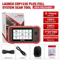Scanner OBD2 multifonction LAUNCH X431 CRP123E PLUS CRP123X PLUS avec réinitialisation d'huile et calibrage SAS – Entièrement compatible entrepôts USA et UE