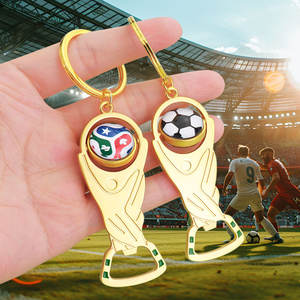 Abridor de Botellas Metálico Personalizado al por Mayor para Eventos de Fútbol 2D/3D 2026, Promoción para Fanáticos del Fútbol, Herramienta de <span class=keywords><strong>Bar</strong></span> con Logotipo Personalizado, Recuerdo para Fanáticos del Fútbol - Product Image 1