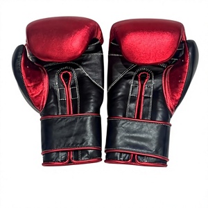 No Boxing No Life Guantes de Boxeo Profesionales de Combate, de Cuero con Esponja para Cierre, Personalizables, Transpirables, Resistentes, Ajuste Universal - Product Image 6
