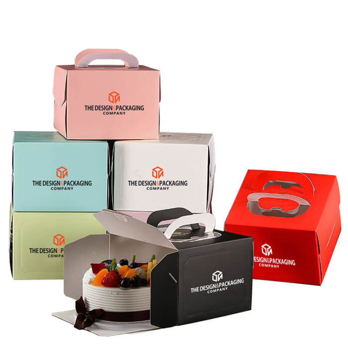 Пищевой белый картон для печенья, хлеба, пончиков, пищи того, ручная коробка для пекарни