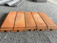 Prix usine OEM taille Villa Façade Clinker Carreaux Extérieur Slip Argile Brique Sec Suspendu Carrelage Mural Extérieur