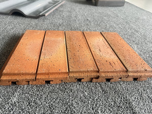 Nhà Máy Giá OEM Kích thước biệt thự mặt tiền clinker gạch bên ngoài trượt gạch đất sét khô treo tường bên ngoài gạch - Product Image 4