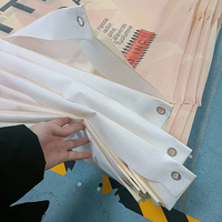 Lona de Malla de PVC para Cercas, Publicidad Exterior Personalizada, Impresión de Gran Formato, Directo de Fábrica, OEM, Resistente a los Rayos UV, Impermeable, Venta al por Mayor en EE. UU.