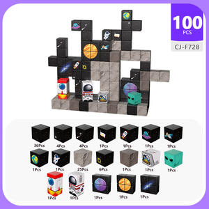 Ensemble de blocs de construction magnétiques les plus vendus Blocs de construction magnétiques pour les tout-petits Jeu indépendant et apprentissage précoce - Product Image 5