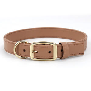 Aangepaste verstelbare mode hondenhalsbanden van premium vegan microvezel leer Luxe - Product Image 2