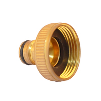 Raccords d'eau personnalisés YOD, universels, usinés CNC, sans plomb, pour tuyau d'arrosage, connexion rapide 1/2'', adaptateur de robinet femelle en laiton NSF