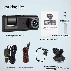Cámara para Auto de 2 Pulgadas IPS 1080P con WiFi, Tarjeta TF de 32G, Grabación en Bucle, Fecha y Hora -20 ℃   ~+70 ℃ - Product Image 5