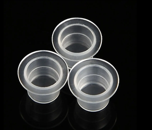 100 Vasos Desechables para Tinta de Tatuaje, Vasos de Plástico para Pigmento, para Maquillaje Permanente, Microblading, Uso Profesional en Estudio de Tatuajes - Product Image 4