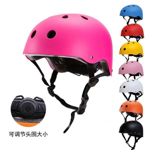 <span class=keywords><strong>Casque</strong></span> demi-coque respirant pour le cyclisme en plein air, le patinage en ligne, le canyoning et le skateboard – Équipement de sécurité pour la tête pour enfants et adultes - Product Image 4