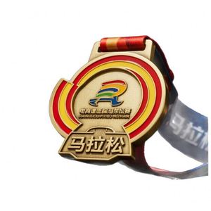 Médailles de puzzle 3D personnalisées en gros pour événements sportifs avec ruban - Product Image 4