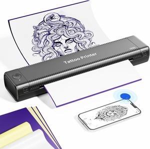 Draagbare Phomemo Tp81 <span class=keywords><strong>Mini</strong></span> Tattoo Stencil <span class=keywords><strong>Printer</strong></span> <span class=keywords><strong>A4</strong></span> Draadloze Inkless Thermische <span class=keywords><strong>Printer</strong></span> - Product Image 1