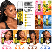 Mousse Coiffante Végane OEM Légère au Gel de Mousse Tressée, Fixation Forte, Sans Accumulation, Contrôle les Frisotis, Hydratante, Douce et Brillante pour Cheveux Bouclés