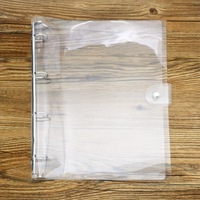 Coque pour ordinateur portable multi-taille, en Pvc Transparent à reliure en spirale avec boucle à pression, vente directe en usine