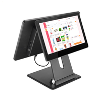 Sistema POS de Aleación de Aluminio con Sistema Operativo Android/Windows, Wi-Fi 6, Bluetooth 5.2, Pantalla Táctil Capacitiva, Caja Registradora Ultrafina Plegable