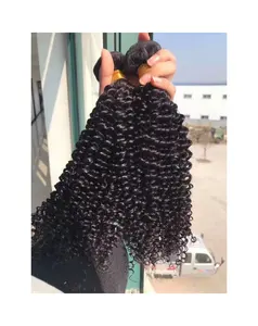 Large Stock Hot Sale Kinky Curly 8-30inch Black Hair Extension Cheap Virgin Vietnamese Human Hair Bundles Hair Weave Vendors