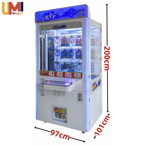 15 lưới đẩy lỗ khóa giải thưởng Máy trò chơi quà tặng đồ chơi bán hàng tự động <span class=keywords><strong>Arcade</strong></span> máy chủ chính để bán - Product Image 3