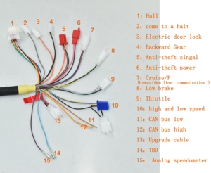Nouveau moteur QS Fardriver Nd72680 avec accélérateur au pied pour E-Motos Qs138 90H V3, refroidissement par air, transmission par <span class=keywords><strong>chaîne</strong></span>, kit moteur central 4kW 138-90h - Product Image 3