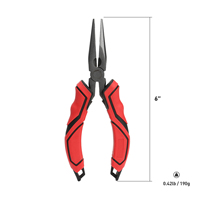 Outils et accessoires de pêche Booms, pince à sertir multifonctionnelle de 6 pouces, pince à couper pour la pêche