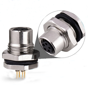 Connecteur M8 8 broches mâle à angle droit, connecteur bimétallique M8, connecteur tubulaire - Product Image 5