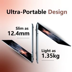 Aibook Hiệu Suất Cao 8K Hiển Thị AI Máy Tính Xách Tay 14Inch 32GB 1Tb SSD Mt Aios Linux OS USB-C Máy Tính Bảng <span class=keywords><strong>PC</strong></span> Cho Nghiên Cứu Kinh Doanh Phát Triển - Product Image 6