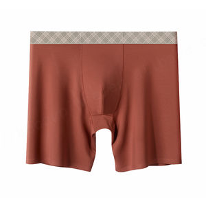 Calzoncillos bóxer de LICRA 91modal 9 baratos al por mayor, ropa interior suave y fresca para hombre, Calzoncillos bóxer para hombre con logotipo personalizado - Product Image 1