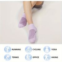 Chaussettes de compression unisexes en polyester respirant pour la course et le quotidien – Vente en gros