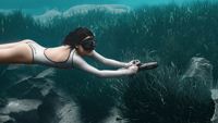Scooter sous-marin électrique XHX Subnado pour la plongée, le snorkeling et le surf, étanche IP68, respectueux de l'environnement, en alliage d'aluminium haute résistance