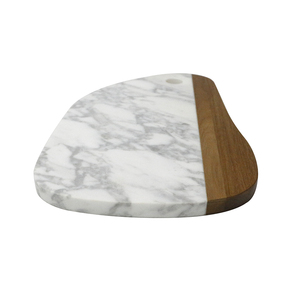 <span class=keywords><strong>Planche</strong></span> à découper en bois naturel de maison marbre et acacia pour <span class=keywords><strong>fromage</strong></span> charcuterie saucisse collation avec trou de suspension - Product Image 6