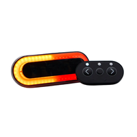 Panneau de carte à puce LED COB personnalisé Batterie rechargeable 2V 1W Module COB de couleur rouge jaune pour casque Scooter Bike Riding Light