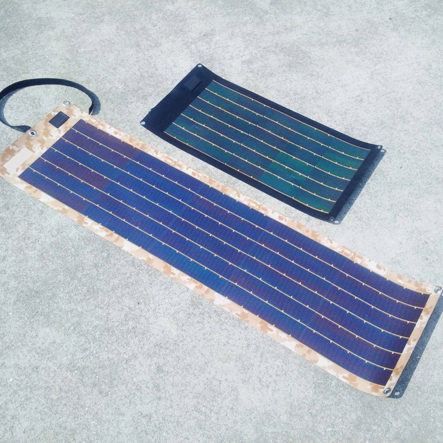 Thin Film Rollable Solar Panel Tube Scroll With Global Solar Cell