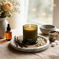 Boîte cadeau AIKUN de qualité supérieure, bougie aromathérapeutique à étiquette privée, décoration de chambre à coucher, ambiance calme et douce, bougie parfumée à la cire de soja