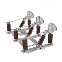 Shuangfeng FKW-24KV 50/60Hz Interruptor de Corte de Carga Trifásico de Cerámica para Exteriores de Alta Tensión con Cámara de Extinción de Arco ISO9001