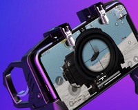 Contrôleur de jeu Mobile K21 pour jouer à PUBG, composant pour tirer des boutons L1R1, compatible avec android et ios