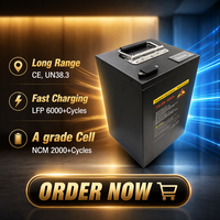 Batterie de voiture électrique LiFePo4 personnalisée 72V32Ah 36V 48V 52V 60V 40Ah 60Ah, batterie lithium-ion rechargeable 60 volts