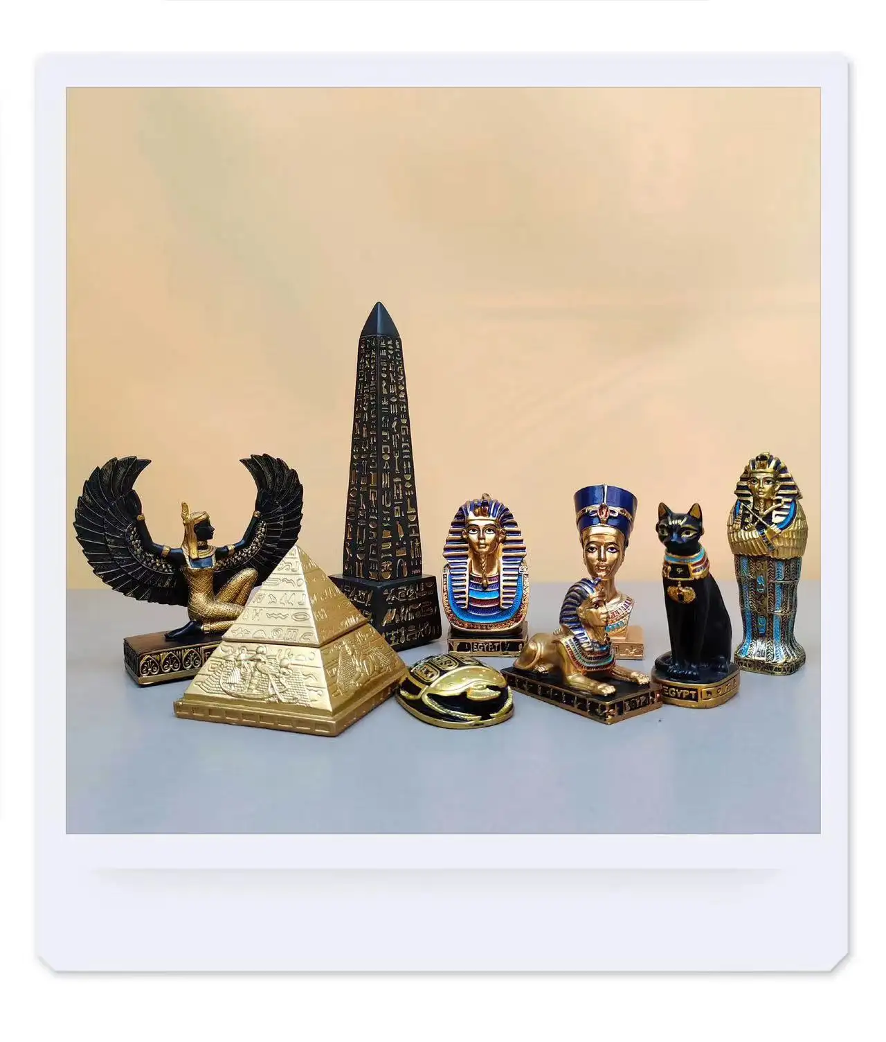 Hete Verkoop Mummie Hand Piramide Decoratie Stukken Egyptische Farao Souvenirs Model Ambachten