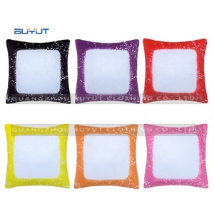 BUYUT Factory Direct Tie Dye sublimazione Design personalizzato stampa tessile per la casa <span class=keywords><strong>60</strong></span> colori candeggina corto cuscino quadrato in peluche 45 * 45c - Product Image 2