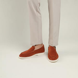 Роскошная Мужская обувь из натуральной коровьей кожи; Высококачественная повседневная обувь; Дизайнерские лоферы; Обувь для мужчин - Product Image 3