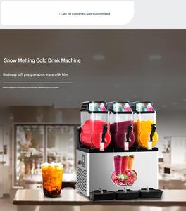 Machine à slush industrielle congelée produisant 80 litres par <span class=keywords><strong>heure</strong></span> pour les magasins <span class=keywords><strong>de</strong></span> proximité, les centres commerciaux et les chaînes <span class=keywords><strong>de</strong></span> restauration rapide. - Product Image 2