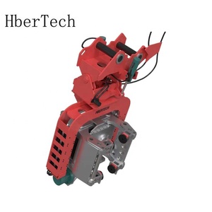 Martello Vibrante KS70 con Impugnatura Laterale per Escavatore, Montato su Escavatore per Palificazione - Product Image 1