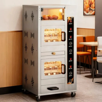 Machine professionnelle électrique pour la cuisson de patates douces, de maïs frais, d'ananas et de pommes