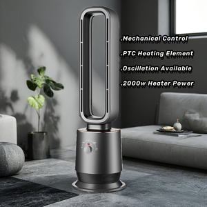 ポータブル ミニ スペースヒーター 室内用 PTC 電気ファンヒーター 卓上 床置き 両用 3段階モード 冬 家庭 部屋用 - Product Image 4